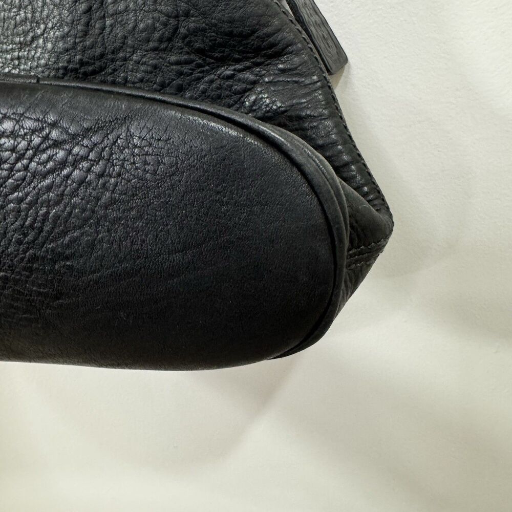 Coach Sonoma Bucket Bag 4907 Black Pebbled Leather Excellent Condition Vtg - Picture 6 of 13
